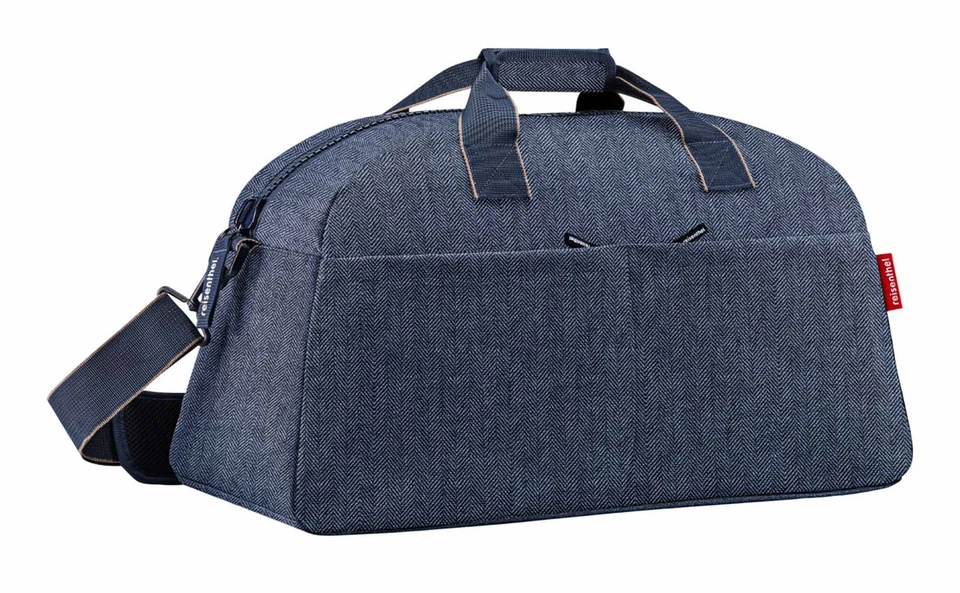 reisenthel Overnighter Weekender M Reisetasche Herringbone Dark Blue dunkelblau - Bild 2 von 2