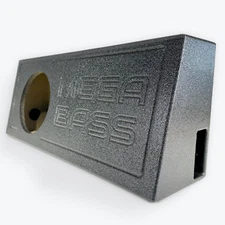 Single 10" Universal Ported Truck Box Finished w/Bed Liner