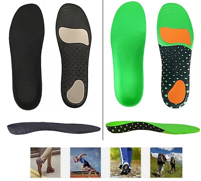 Einlegesohlen Schuheinlagen orthopädische Gel Sport Arbeitsschuhe Fersensporn