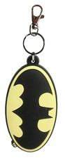 Batman Logo Rubber Keychain 1 pack Keyring