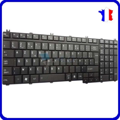 Clavier AZERTY Français Neuf Pour Toshiba Satellite A500 - Noir, Remplacement