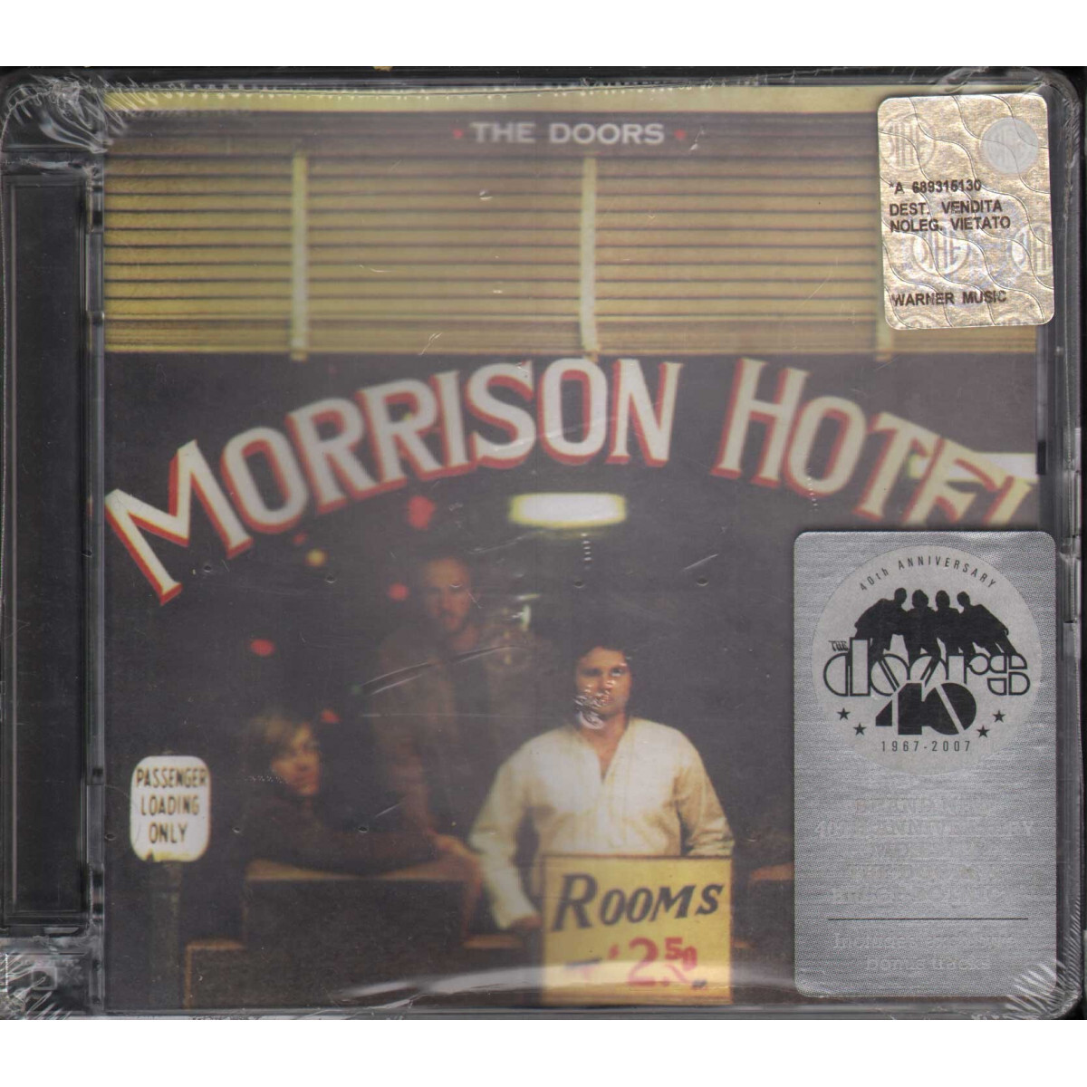 The Doors ‎CD Morrison Hotel 40th Anniversary Mixes / Elektra Sealed