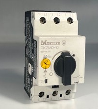 ONE (1) MOELLER Motor Protection Circuit Breaker PKZM0-10 50/60Hz 600V AC (USED)