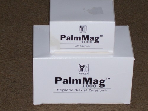 NIKKEN PALM MAG 1000 W/ U.S. 120V AC ADAPTER #1311 - NEW / DISPLAY IN BOXES