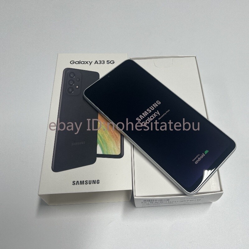Galaxy A33 Dual Sim 6GB RAM 128GB 5G 新品 Samsung Galaxy A33 5G Dual SIM 6GB/128GB LTE Unlocked Smartphone