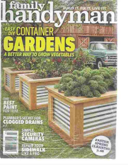 Family Handyman Magazine DIY Home Improvement March 