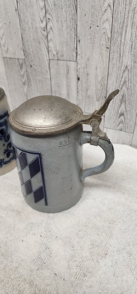 1 SELTENE HANDARBEIT SALZGLASUR Made in Germany BIERSTEIN & Other