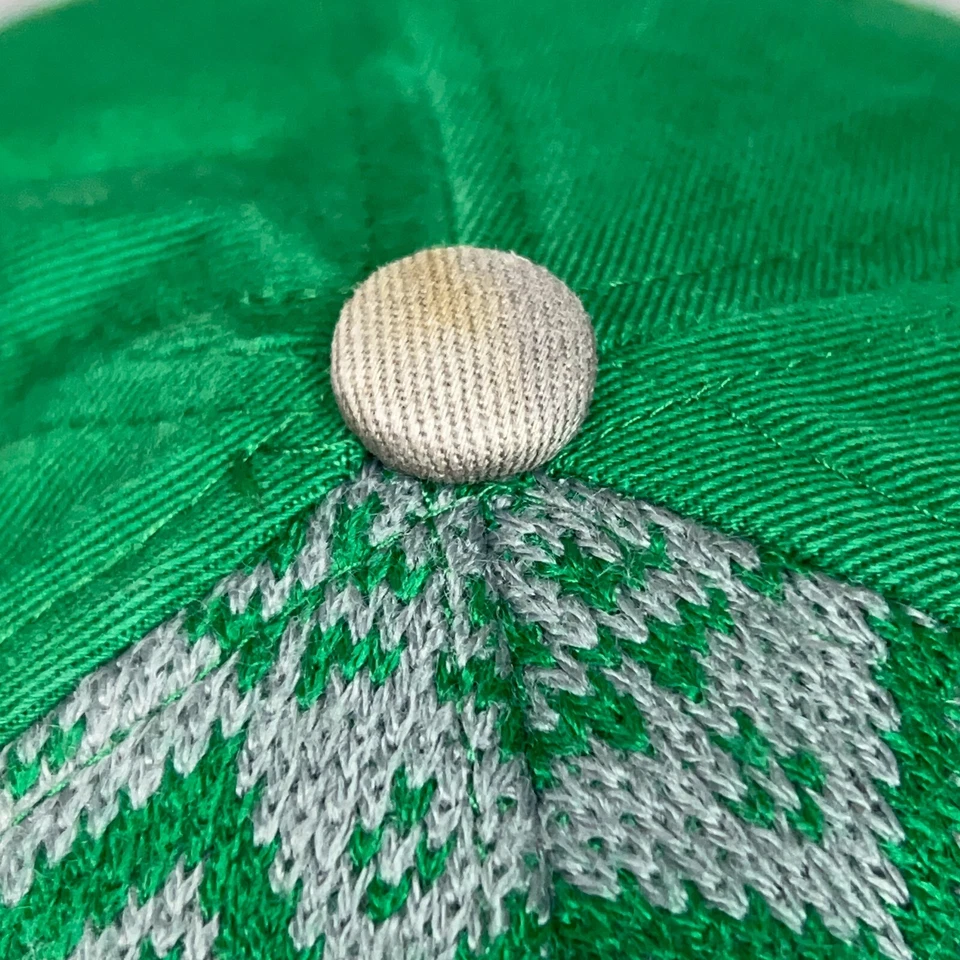 North Dakota Sioux Hombres Sombrero Snapback Verde Gris Navidad Gorra Hockey Colegio ^ Foto 3 de 4