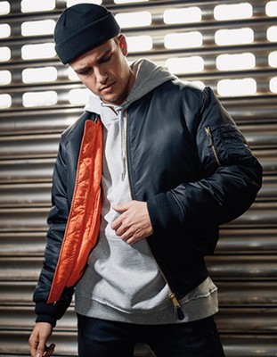 Brandit Bomberjacke Weinrot MÃ¤männer Build Your Brandit 3149