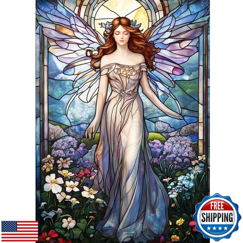 KEYIFA Diamond Art Angel Diamond Painting Kits for Adults, 5D Round Full Dril