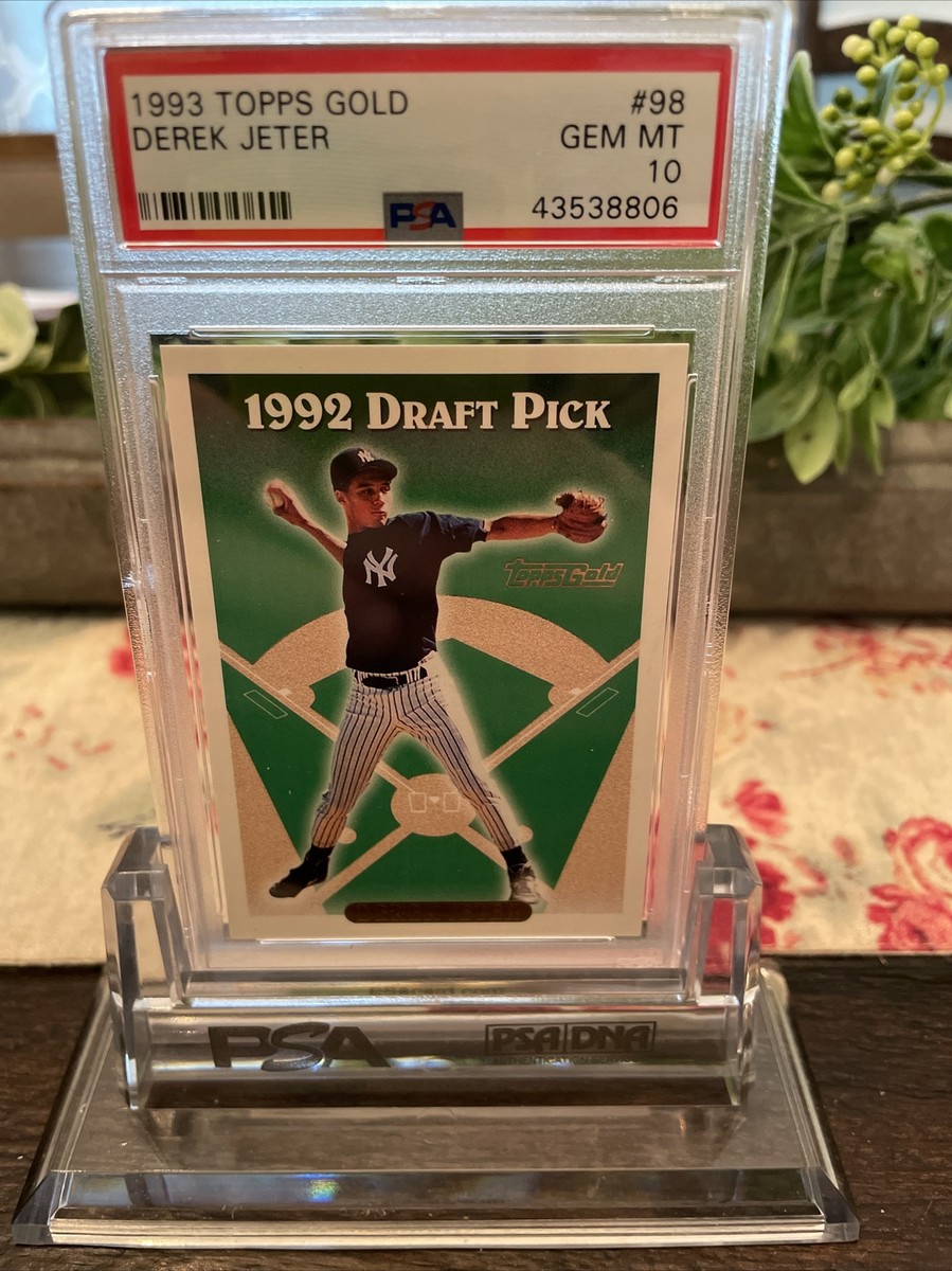 1993 Topps Gold #98 Derek Jeter PSA 10 GEM MINT | eBay