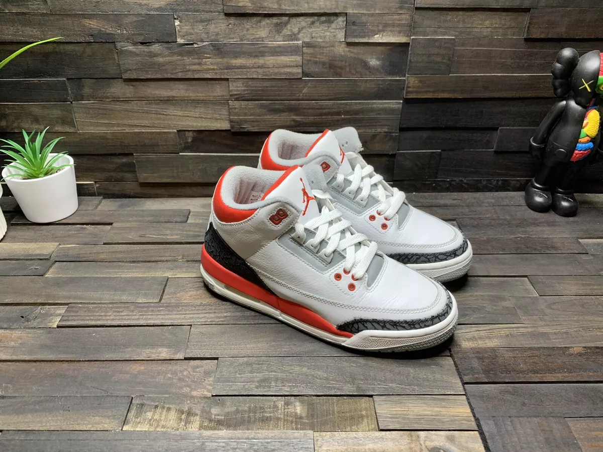 Jordan 3 shop fire red 2006
