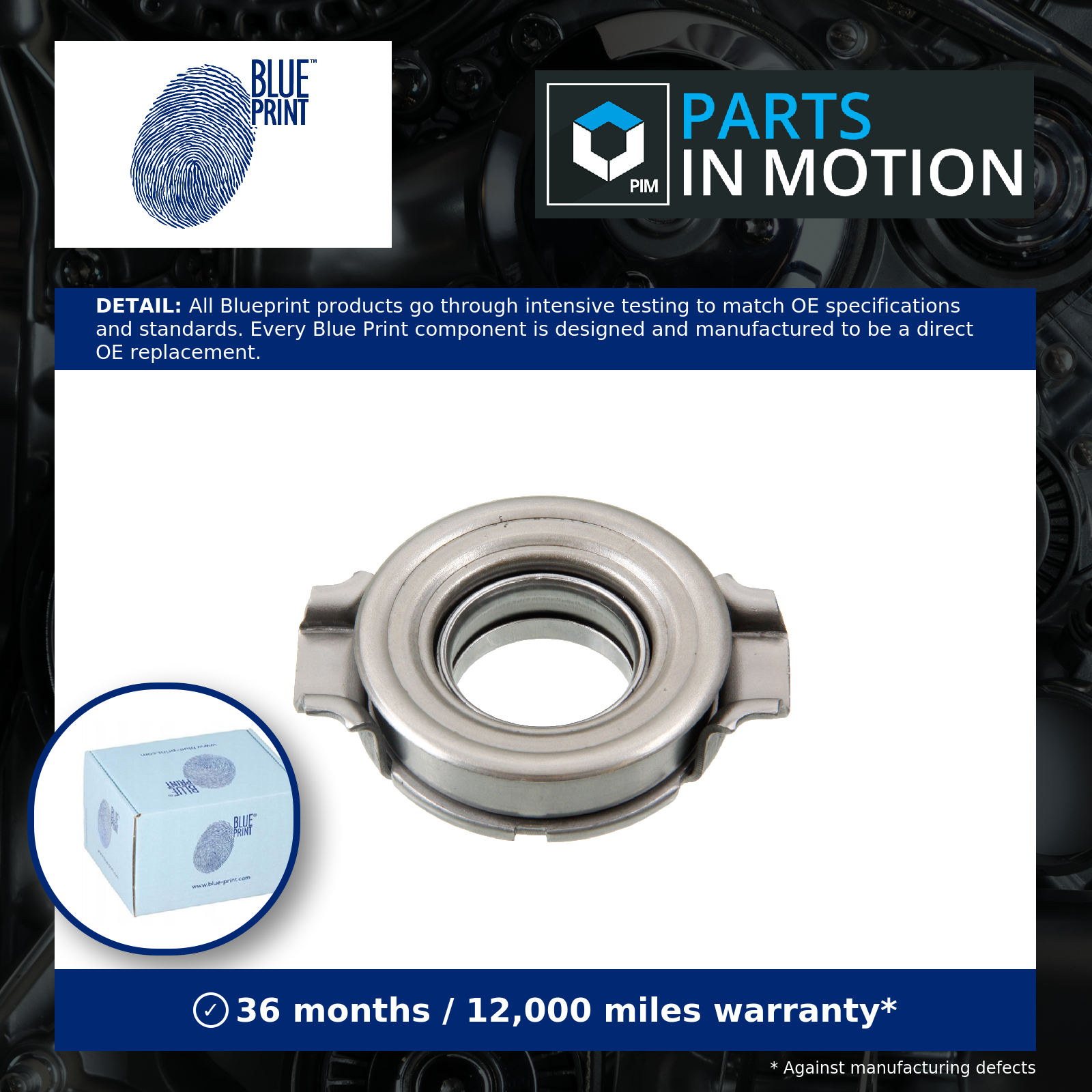 Clutch Release Bearing fits NISSAN SUNNY B11 1.7D 82 to 86 CD17 Blue Print New
