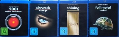 Stanley Kubrick 2001 Odyssee Weltraum ''Uhrwek Orange'' Shining Full Metal Jacket