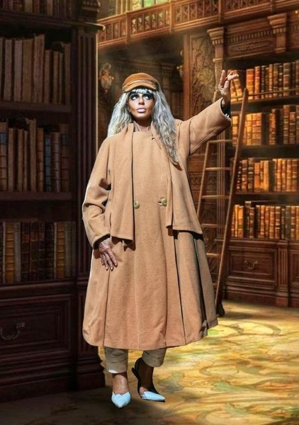 Women Jaeger Coat Beige Cashmere 40 / L