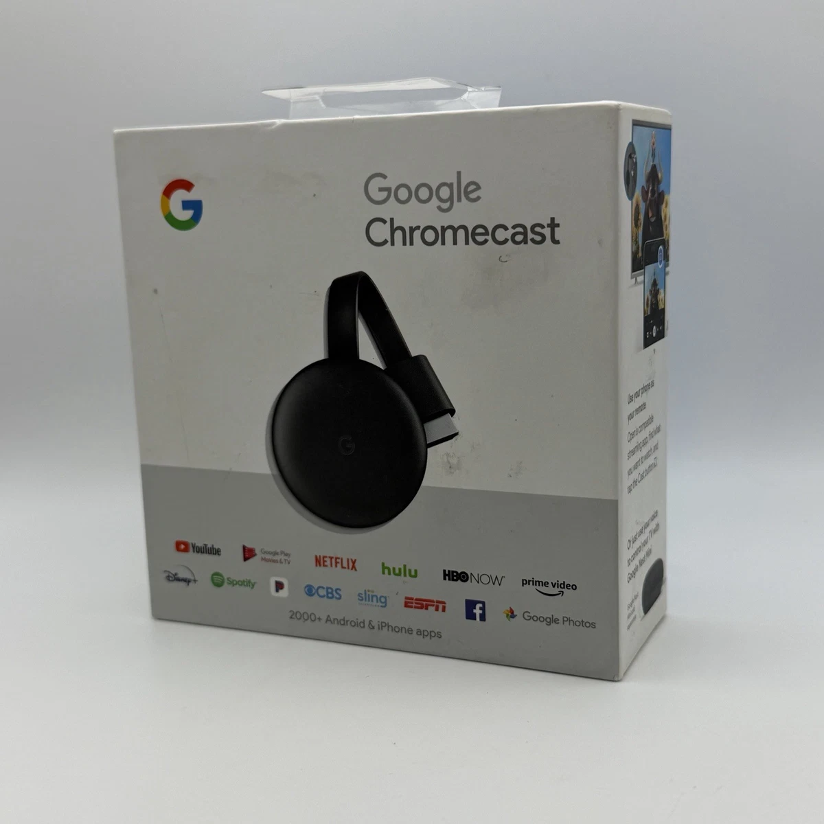 Google Chromecast (3rd Generation) HDMI Media Streamers for sale