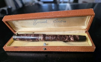 Zenith Extra Montegrappa 40796 Celluloid Fountain Pen 1930s