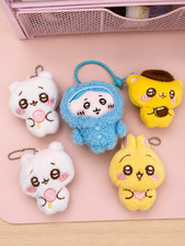 Blue Chiikawa plushies keychain