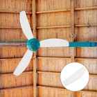  Universal Substitution Ceiling Fan Blades Replacement Waterproof White Plastic