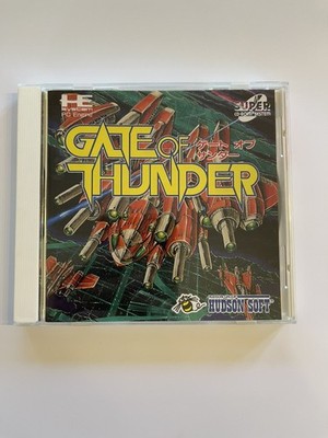 PC Engine Super CD Gate of Thunder Japan NEC game US Seller