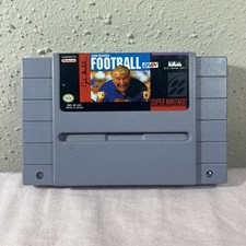 John Madden Football (Super Nintendo Entertainment System, 1993) - Tested