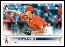 2022 Austin Warren Topps Series Two Baseball  #495 Los Angeles Angels