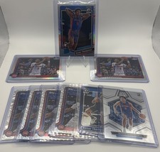 Ausar Thompson Detroit Pistons 9 Card Lot RC Rookie Refractor Prizm Purple 🔥🔥