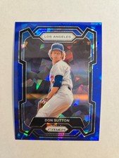 2024 Panini Prizm BLUE Ice - Don Sutton #56 - Dodgers - NM to MNT