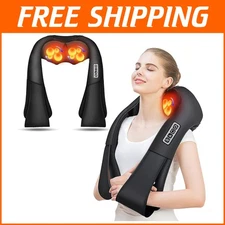 Corded Shiatsu Massager Pillow with Heating Feature - Best Gift for Loved Ones