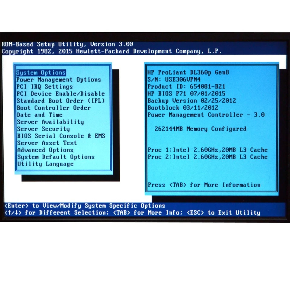 HP ProLiant DL360p Gen8 服务器 2x Xeon E5-2670 2.60GHz 256GB P420i 2x PS 无硬盘 — 第 2/4 张图片