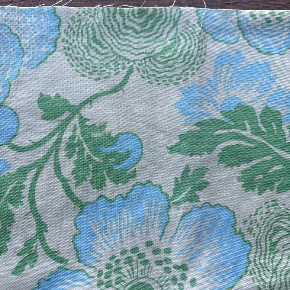 Amy Butler Midwest Amapolas Frescas Modernas Verdes 1 Yarda 45” Ancho 100% Algodón Foto 2 de 2