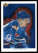 Mats Sundin 1991 Upper Deck French 93 Nordiques Checklist LP