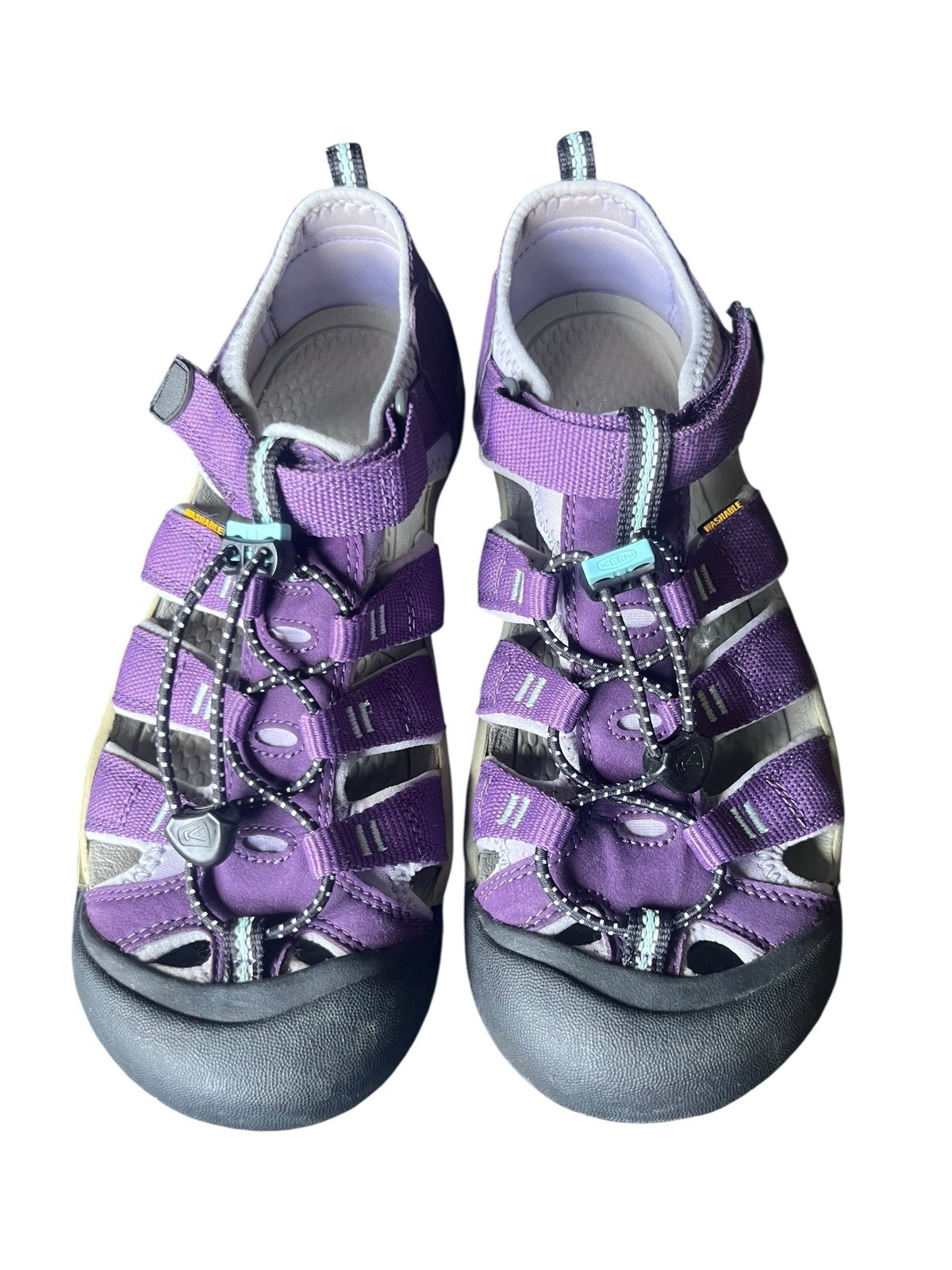 Sandali KEEN donna taglia 7 viola Newport H2 punta chiusa sandali da trekking scarpe