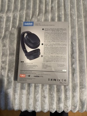 Ankbit E700 Kabellose Kopfhörer mit Hybrid Aktiver Geräuschunterdrückung,