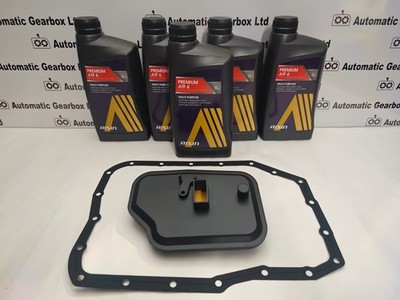 FORD FIESTA / MAZDA FN4AEL 4F27E GEARBOX FILTER GASKET & AISIN ATF 6 OIL 5L KIT