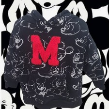 Disney RARE Unisex Mickey Mouse Hoodie 3-4 Years