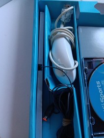 Nintendo Wii Console W/Original Box, Wii Sports Game, Cords & Controllers TESTED