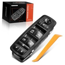 Front Left Driver Side Power Window Switch, with Dual Auto Compatible with