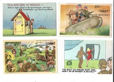 Collection of Different WW2 War Army Postcard - #19
