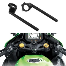 Clip on Ons Fork Tube Handlebar For Kawasaki Ninja ZX-4R ZX-4RR 23-24 ZX400PS SS