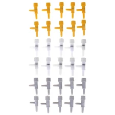 10Pcs Aquarium Air Line Tubing Volume Flow Control Valve Oxygen Air Pump Tank A3