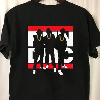 Run DMC Rapper Group Tee, Retro Run-D.M.C Hip Hop Group Tee, for