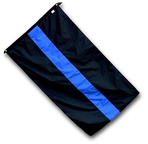 New Blue Green Red Line Garden Flag 12x18in Thin Line Garden Flag Police Fire Wall