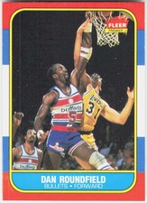 1986-87 Fleer #95 Dan Roundfield