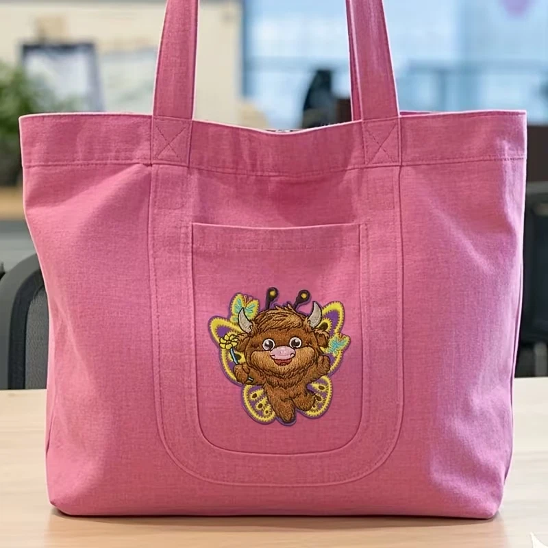 Dinosaur Embroidered iron on Patch 3 x 3 inch - Image 4 of 4