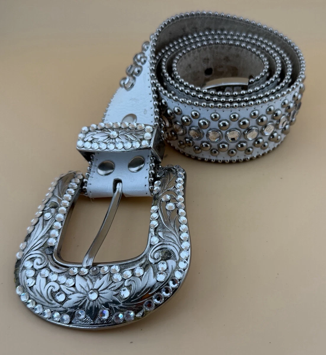b.b.simon White Belts for Women for sale | eBay