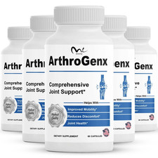 ( 5 Pack )ArthroGenX Capsules, Arthro GenX Premium Supplement for Healthy Joints