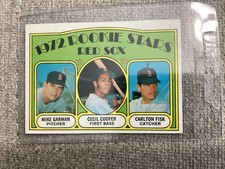 1972 Topps - 1972 Rookie Stars Carlton Fisk, Cecil Cooper, Mike Garman #79 (RC)