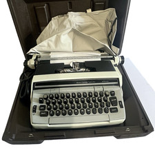 JCPenny Full Power Cartridge Electric Typewriter with Hard Case USA Made Works! thumbnail