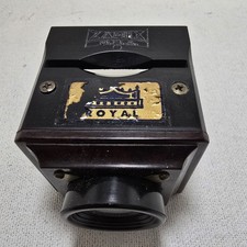 Vintage Zadix USA  Royal  Filmstrip / Slide Viewer   Bakelite Tabletop Projector